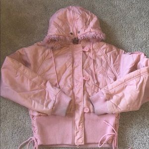 Pink GUESS JEANS corset jacket